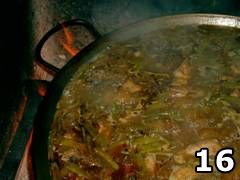 Foto del bordo della Paella